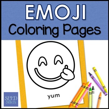 Emoji meaning flash cards coloring pages