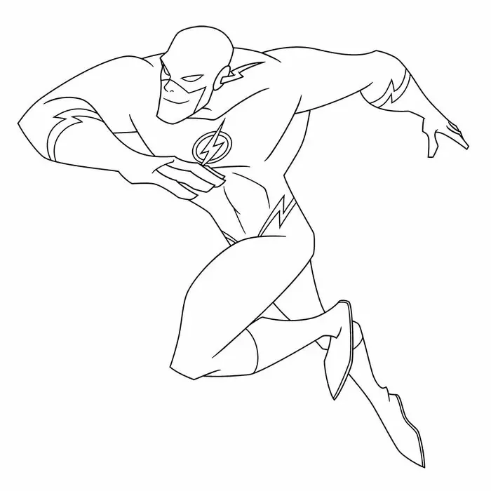 The flash coloring pages cw from printable the flash coloring pages pdf superhero coloring pages coloring pages the flash