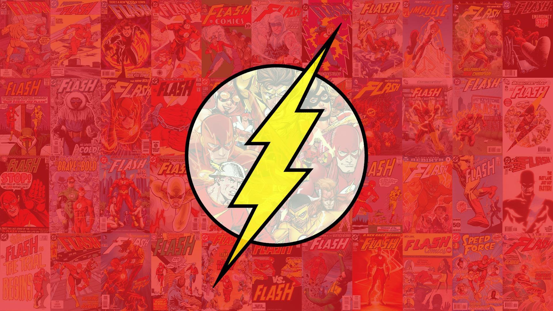 A flash family desktop wallpaper i made that also doubled as a phone wallpaper for me rtheflash