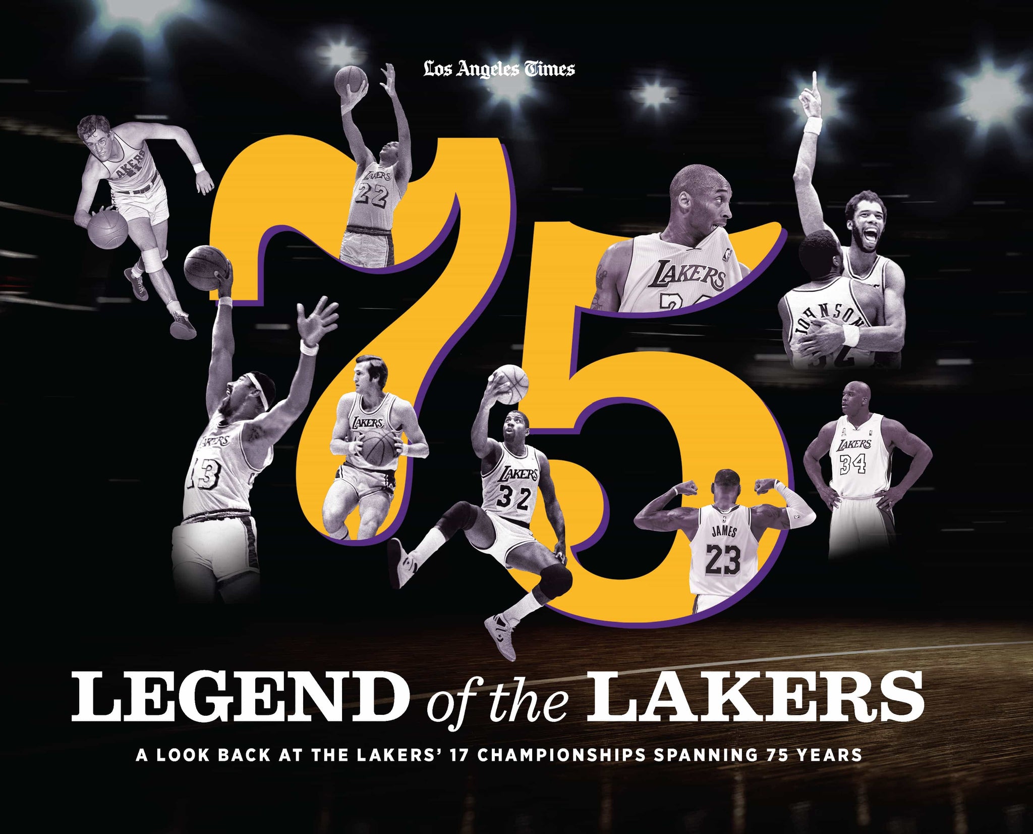 Years of lakers basketball in a hardcover collectors book â publishing