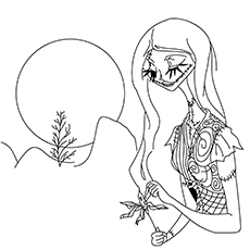 Top nightmare before christmas coloring pages