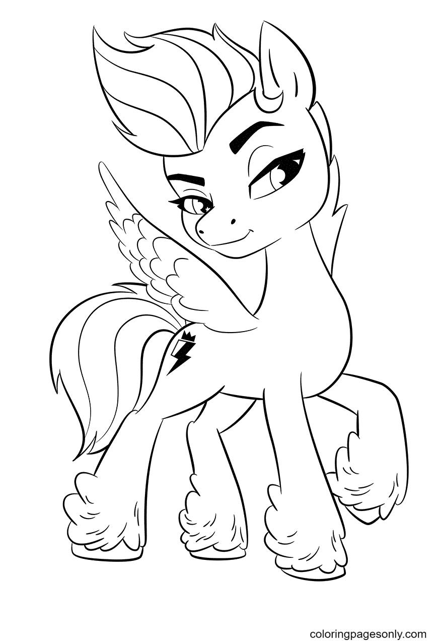 My little pony a new generation coloring pages printable for free download