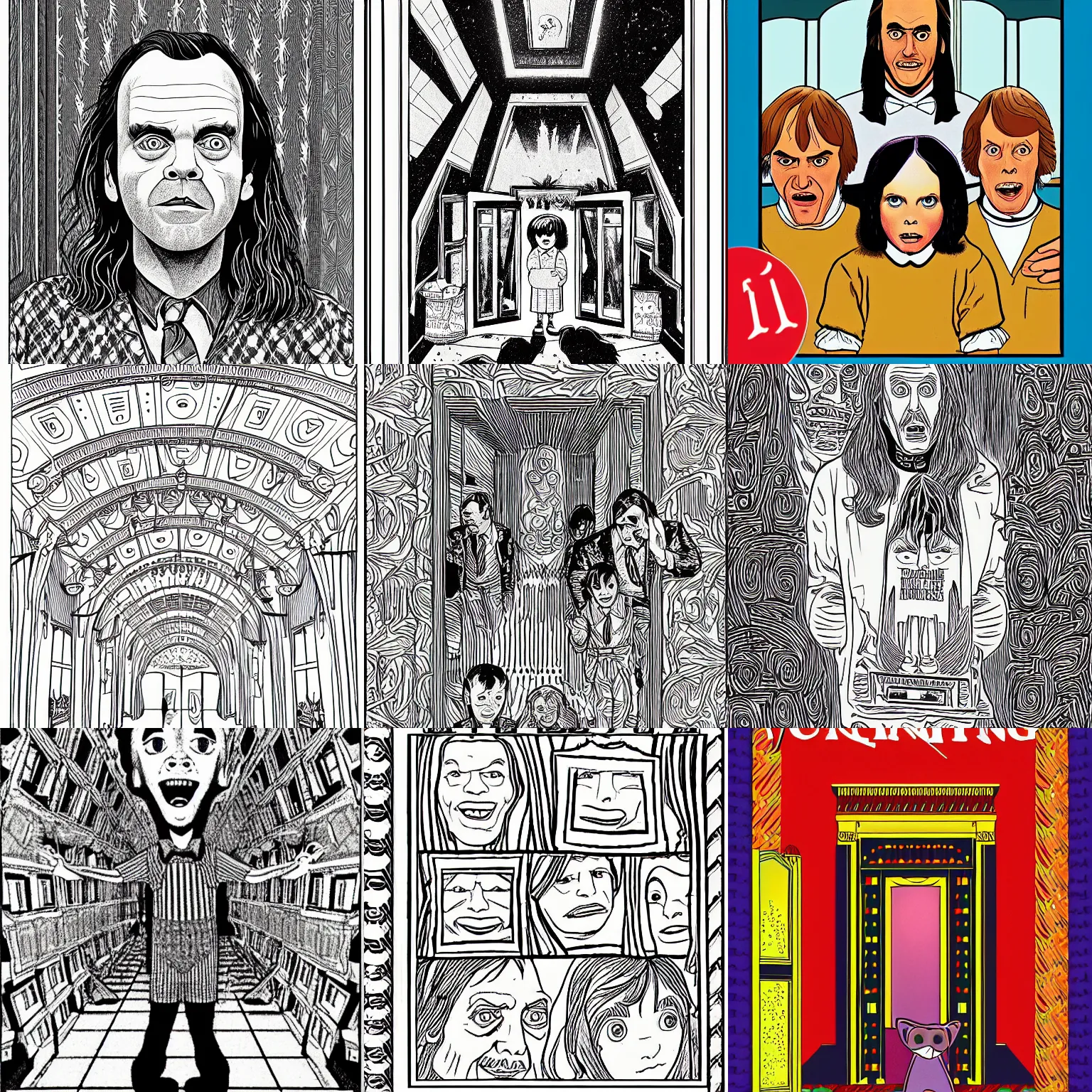The shining coloring book for kids epub scan stable diffusion