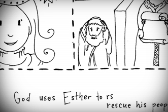 Free printable story of esther coloring page