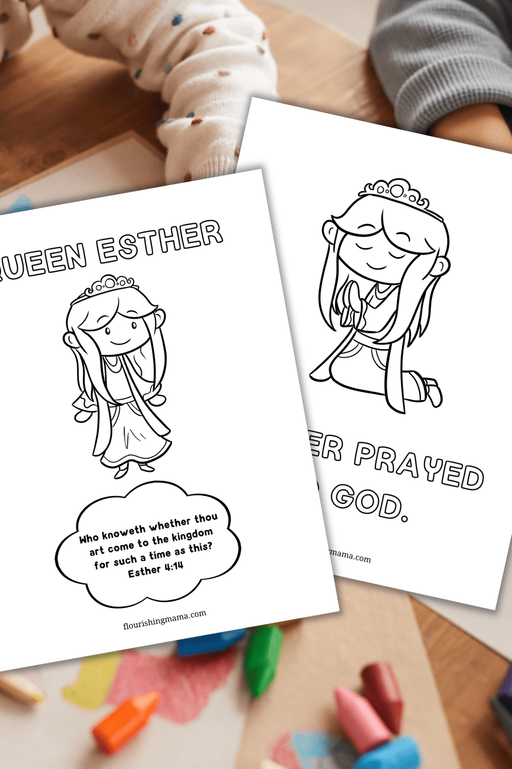 The story of esther coloring pages free printable flourishing mama