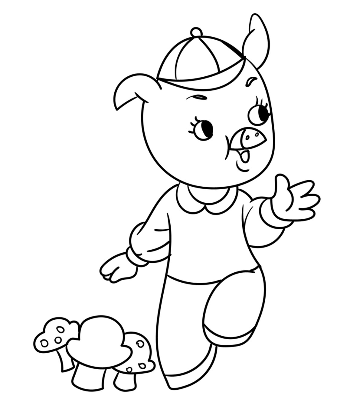 Top free printable three little pigs coloring pages online