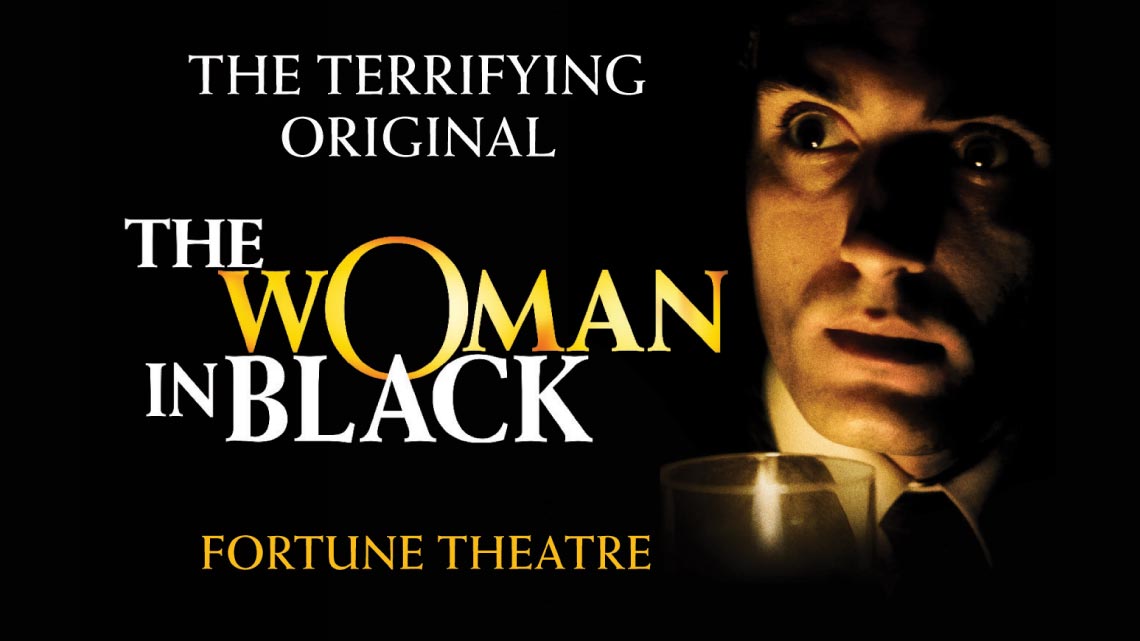 The woman in black at the fortune theatre covent garden london
