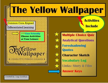 Teaching the yellow wallpaper