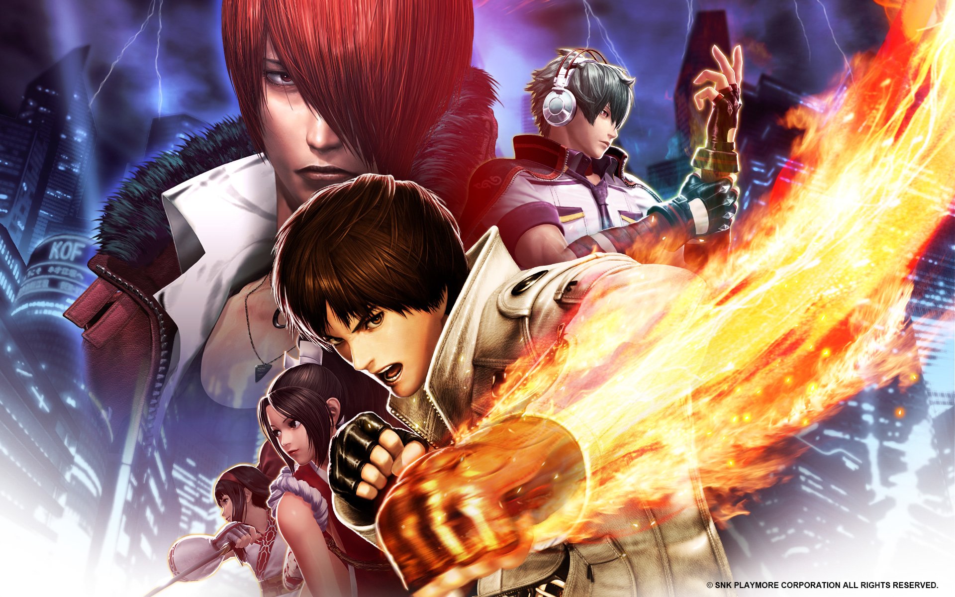 The king of fighters xiv hd papers and backgrounds