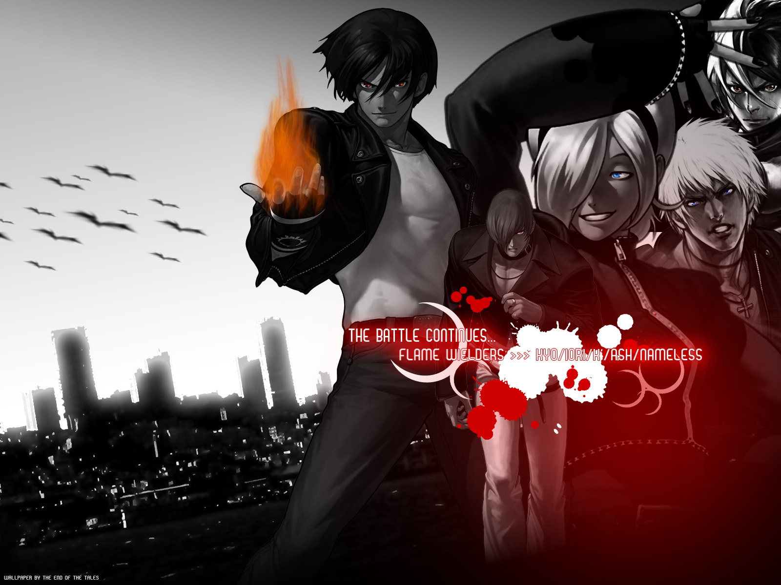 The king of fighters hd papers and backgrounds