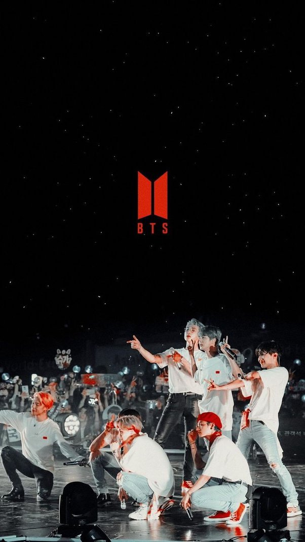 What are some aesthetic phone wallpaper backgrounds of bts that you have