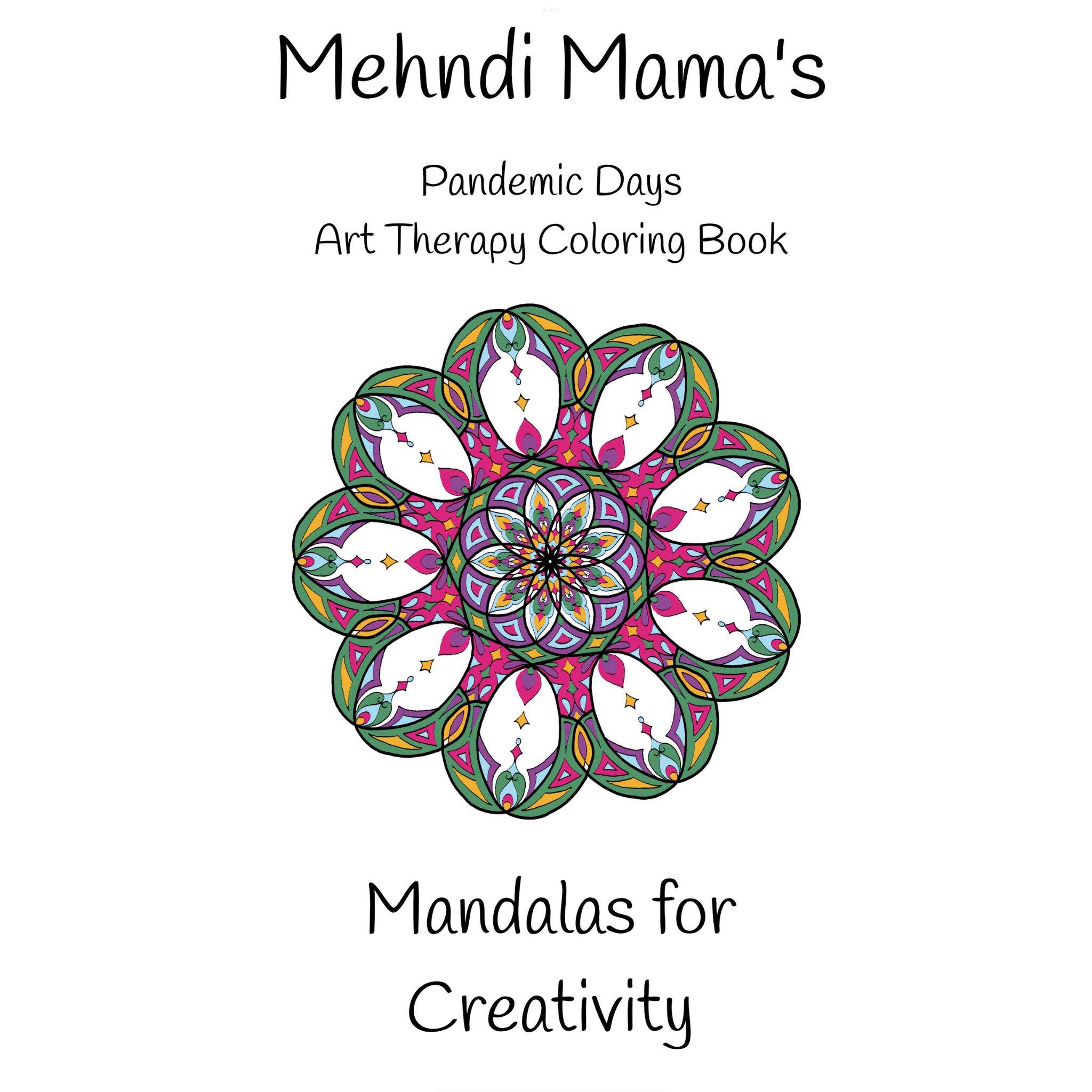 Mehndi mamas mandala coloring book for creativity