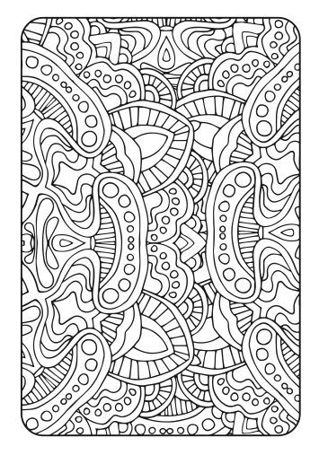 Adult coloring book art therapy volume printable pdf coloring book digital download print at home adult coloring page patterns