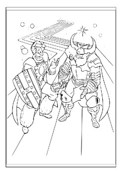 Inspire imagination printable thor coloring pages for creative kids