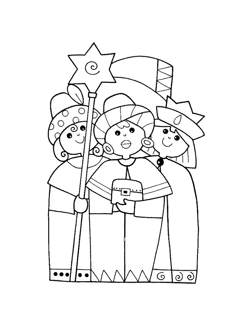Feast of epiphany coloring pages