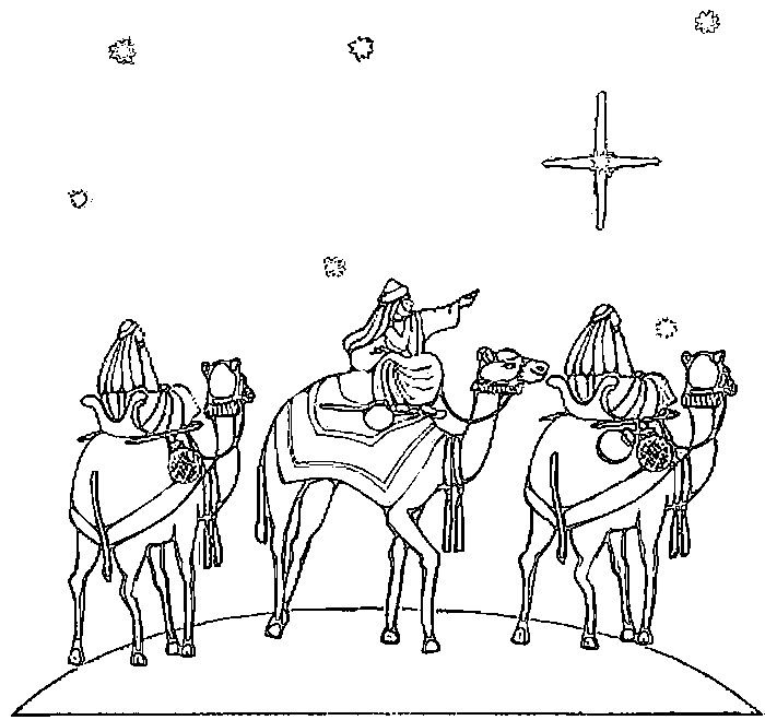 Coloring page epiphany epiphany coloring coloring pages three wise men