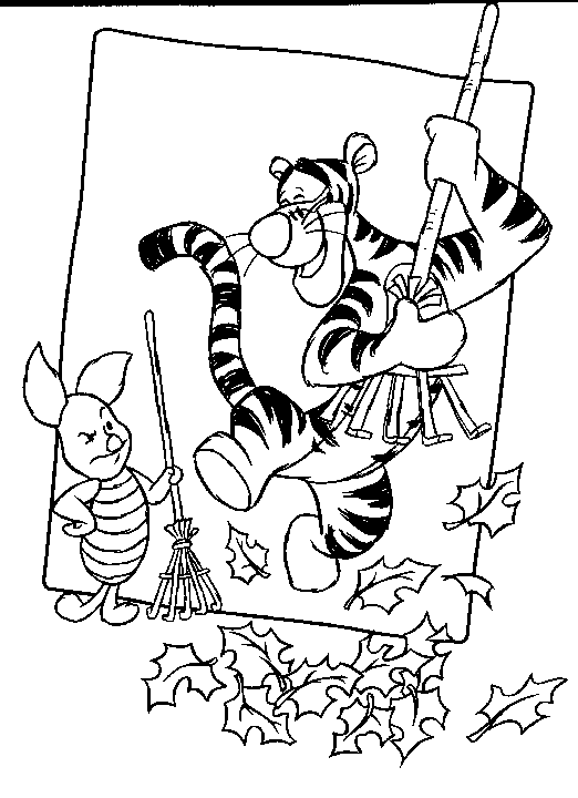Tiggers coloring pages