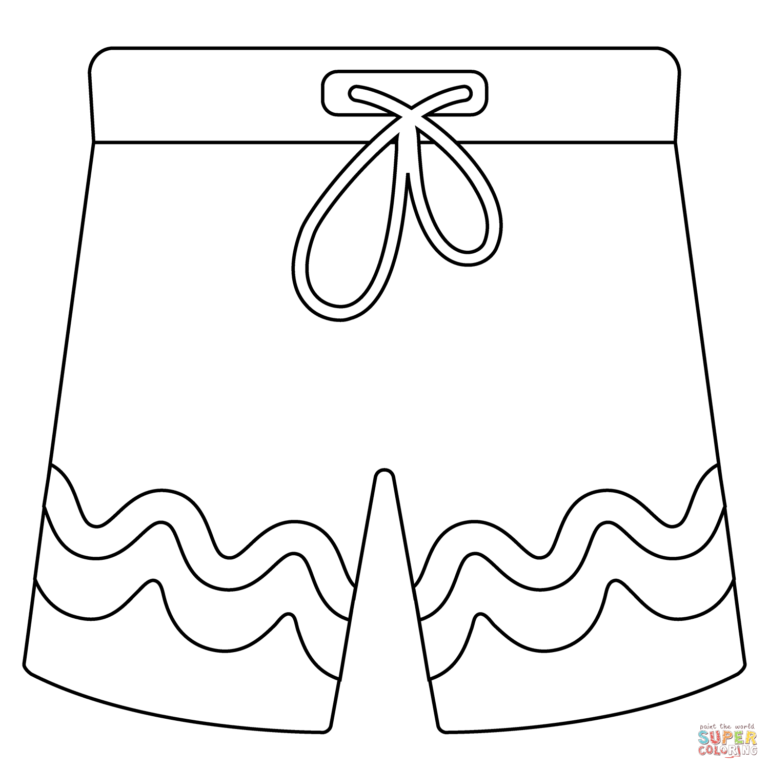 Shorts emoji coloring page free printable coloring pages