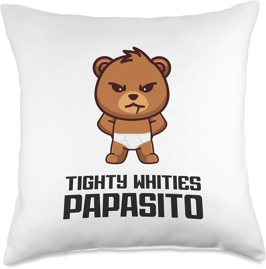 Gay bear pride funny tighty whities bear gift for latin daddy throw pillow x multicolor home kitchen