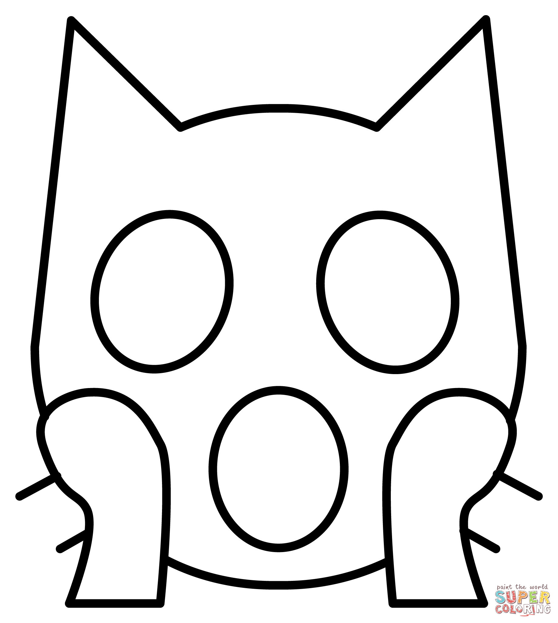 Weary cat emoji coloring page free printable coloring pages