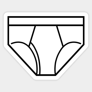 Tighty whities stickers for sale