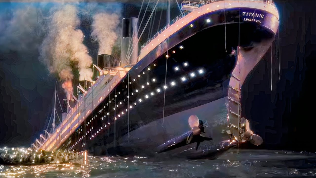 The sinking of the titanic a night to remember
