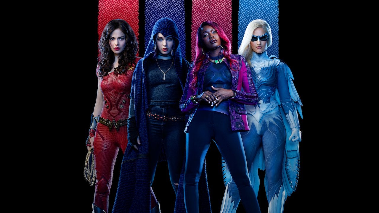 Girl power was browsing through the elements on titans netflix page and saw this cool wallpaper rtitanstv