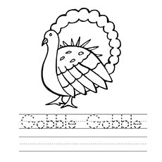 Top thanksgiving coloring pages for your toddlers