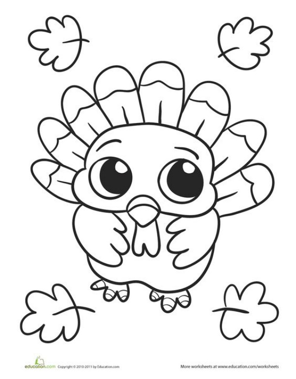 Free printable thanksgiving coloring pages keep kids busy til turkey â