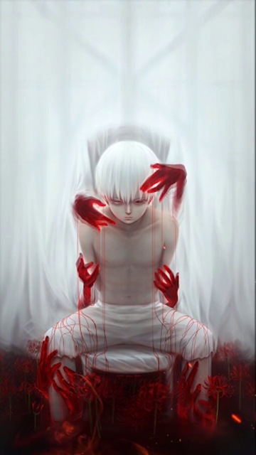 About tokyo ghoul re for live wallpaper google play version