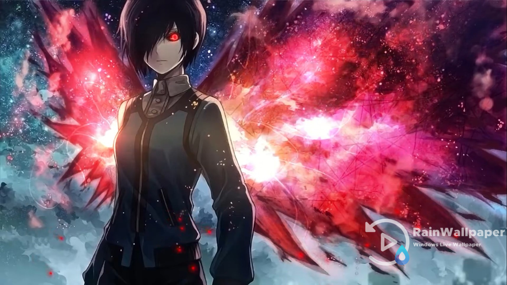 Touka tokyo ghoul live wallpaper by jimking on