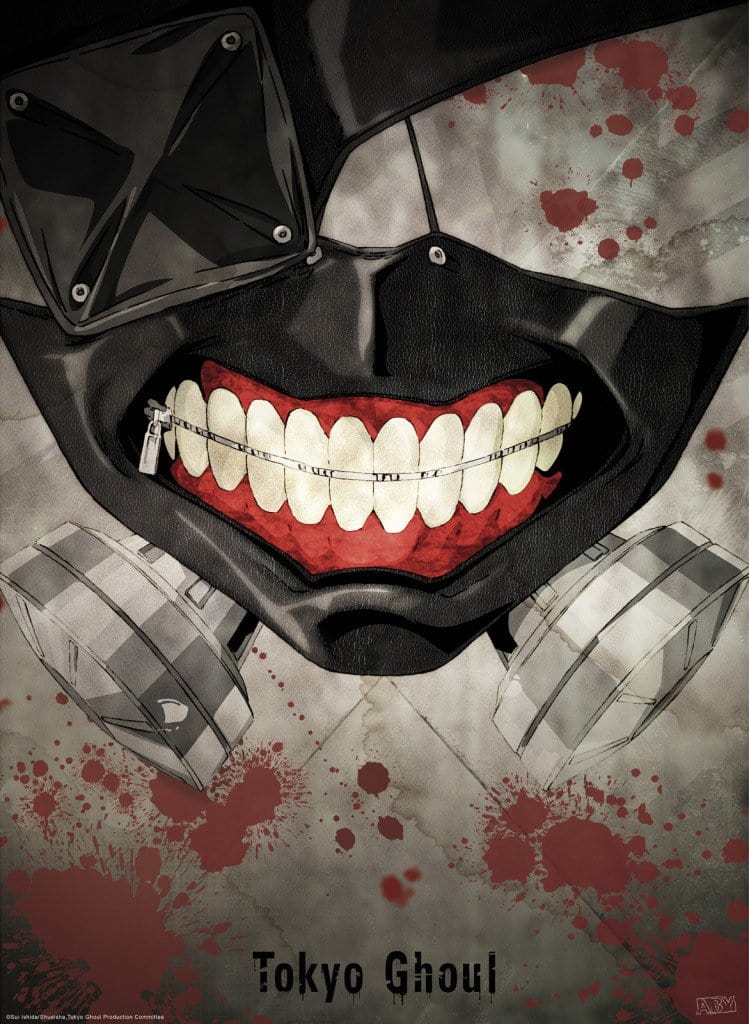Abystyle tokyo ghoul mask poster xcm