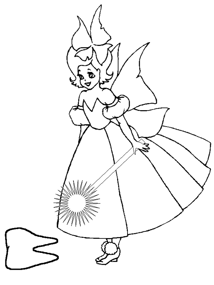 Tooth fairy coloring page lessons worksheets and activities