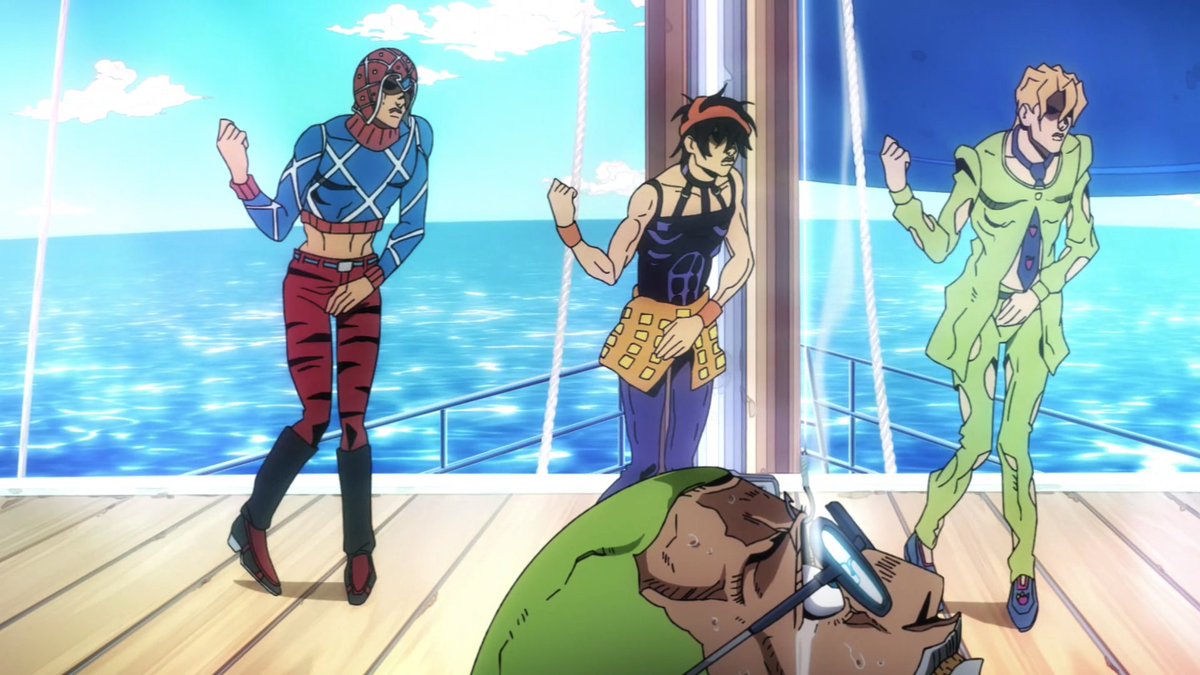Lb hunktears on very psyched about this dance break torture sequence in jojo httpstcodliectd