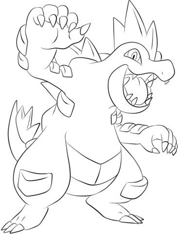 Click to see printable version of feraligatr coloring page pokemon coloring pages pokemon sketch pokemon coloring sheets