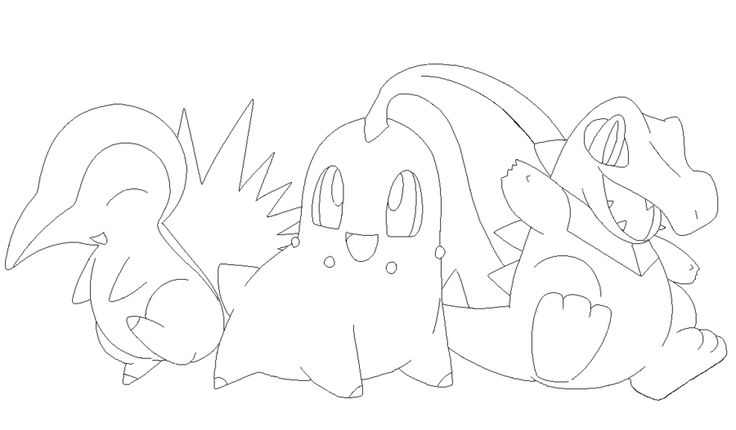 Pokemon group lineart by michy on deviantart pokemon coloring pages pokemon coloring pokemon