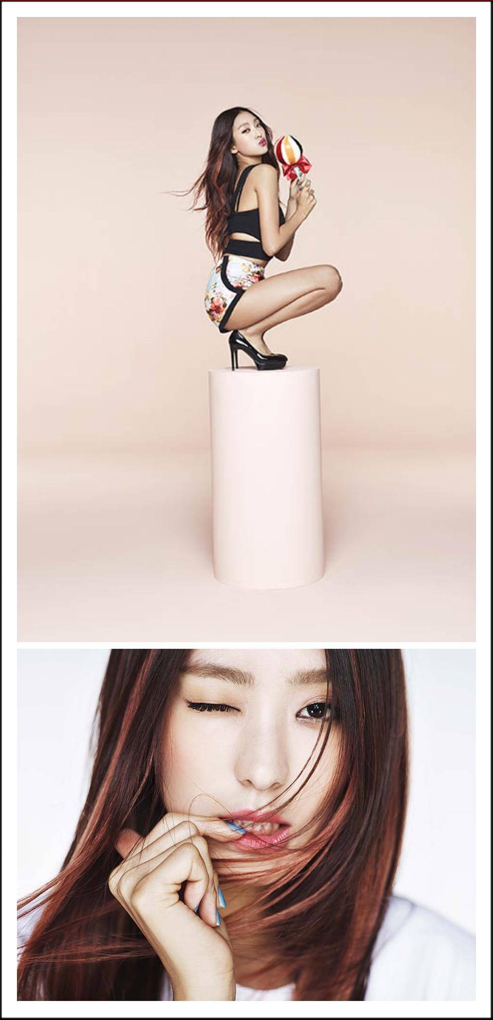 Bora is the next sexy sistar member to release individual touch my body images