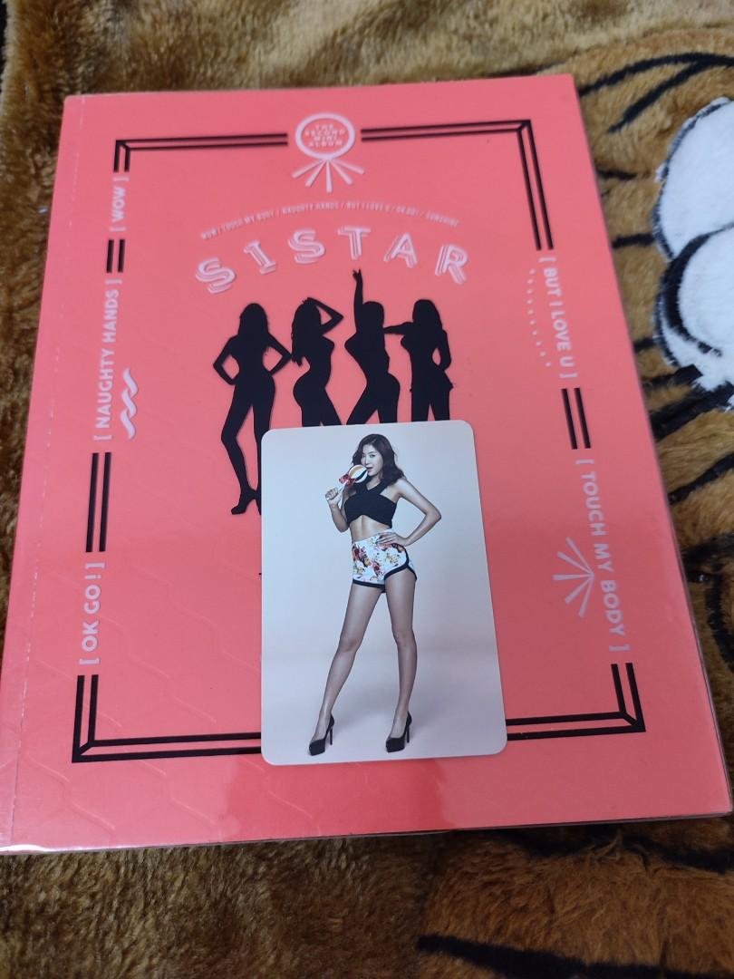 Sistar touch and move album touch body hobbies toys collectibles memorabilia k