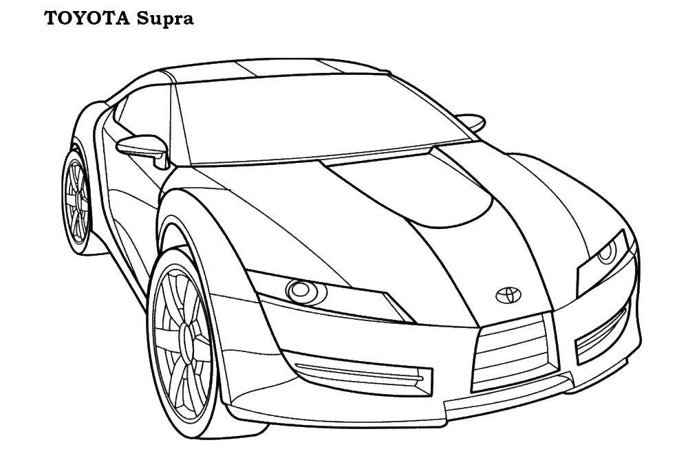 Online coloring pages coloring page toyota machine download print coloring page