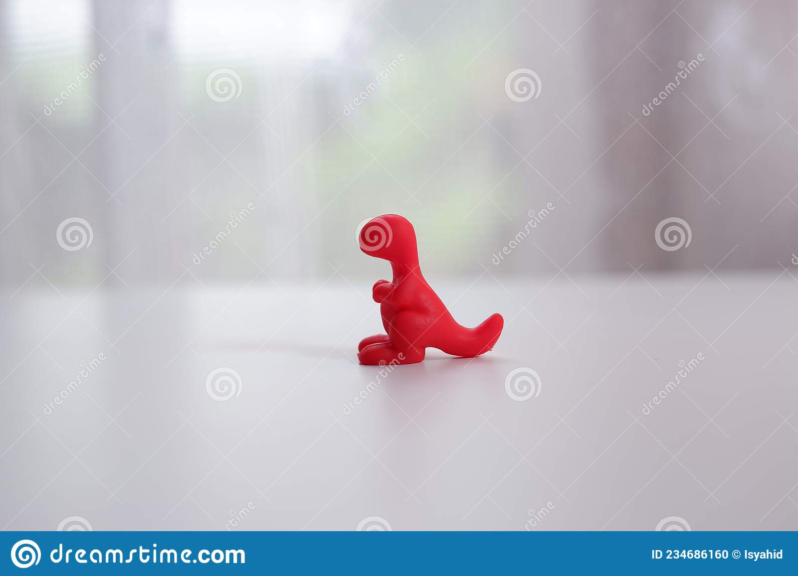Photo of dinosaur toys with various colors stock photo