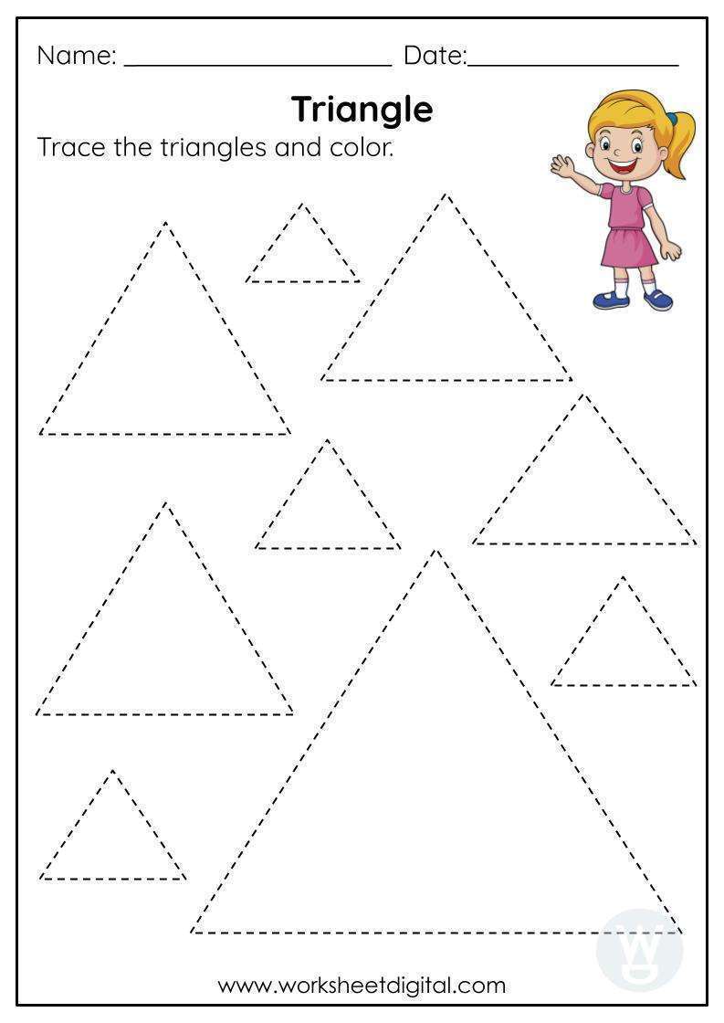 Trace the triangles