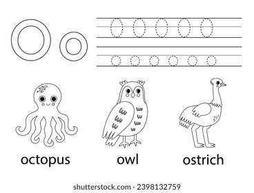 O worksheets images stock photos d objects vectors