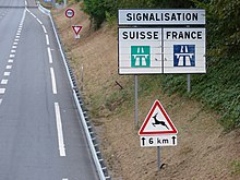 Comparison of european road signs
