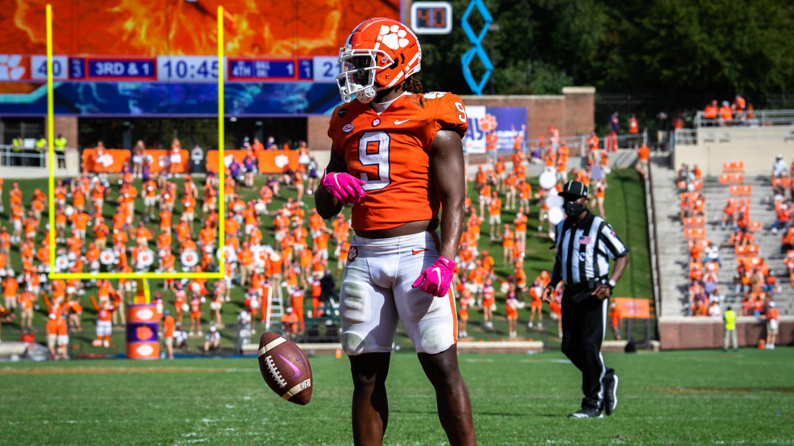 Travis etienne plans to beef up his breakfast after enduring cramps