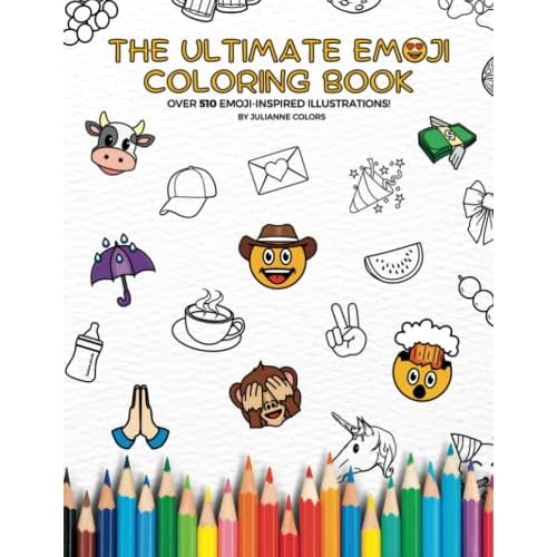 The ultimate emoji coloring book