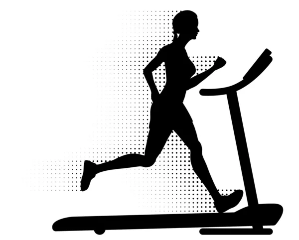 Treadmill vector images
