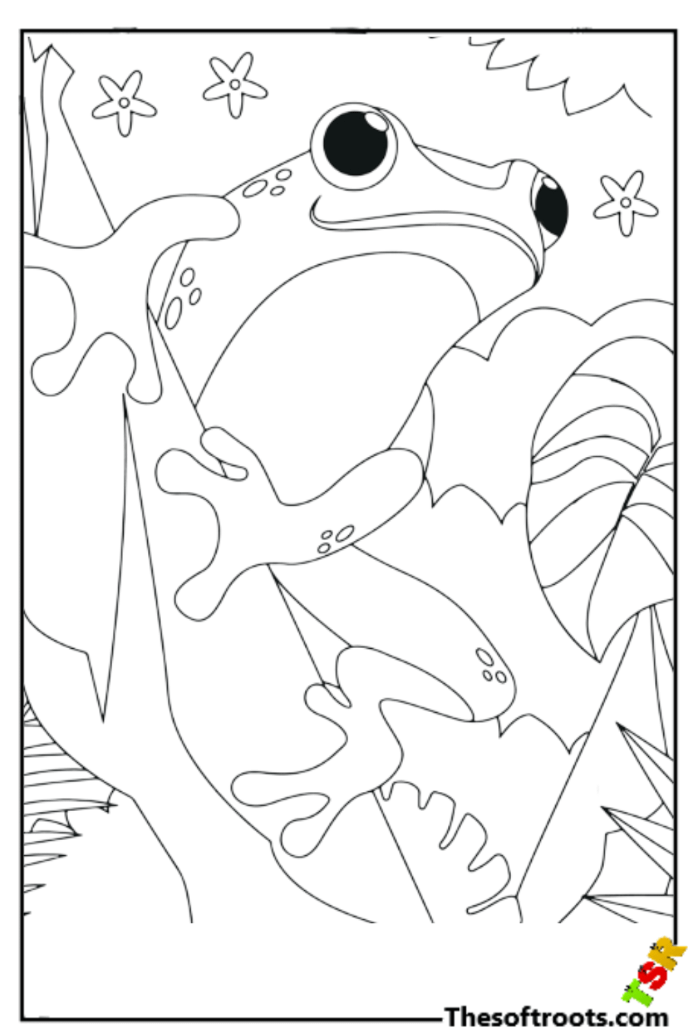 Frog coloring sheets rkidscoloringpages