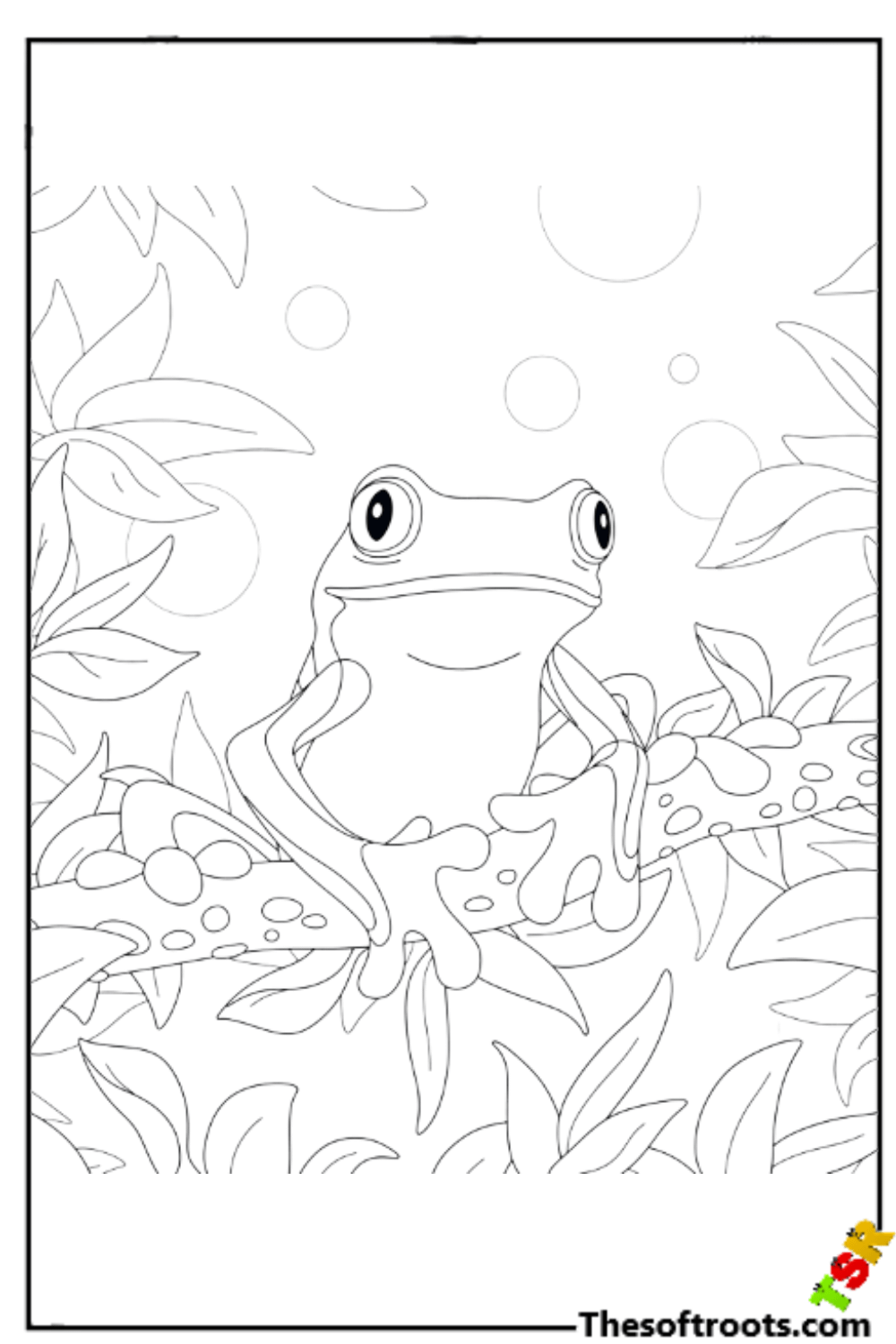 Frog coloring pages rkidscoloringpages