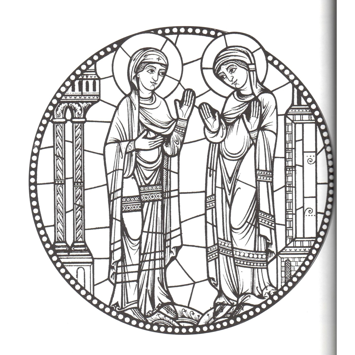 Windows into christ coloring book the catholic pany