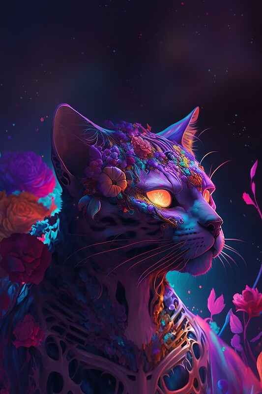 Mythical cat free wallpaper download